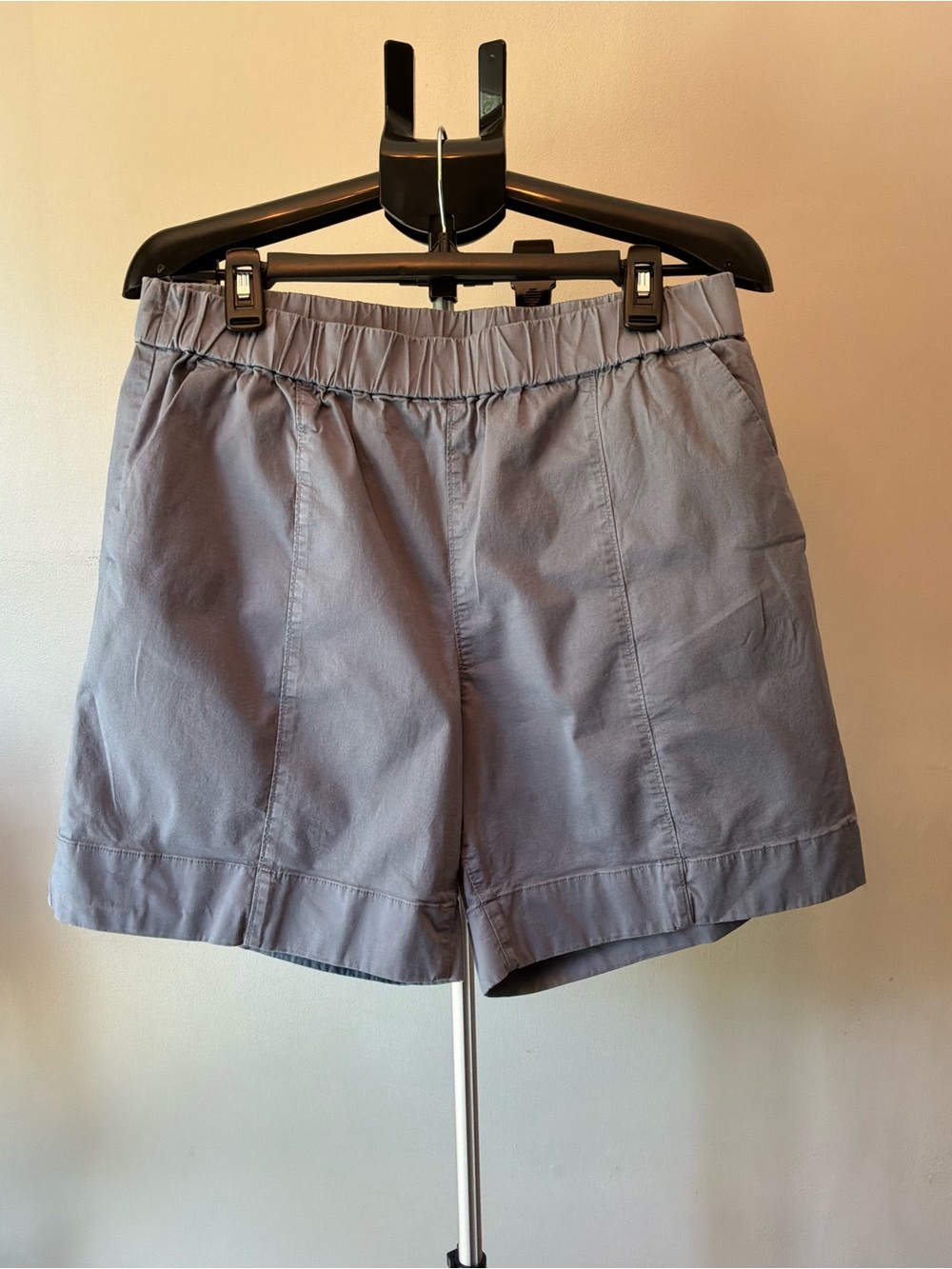 Duluth Trading Co Summer Chino 7" Shorts - Slate Blue - Size 16